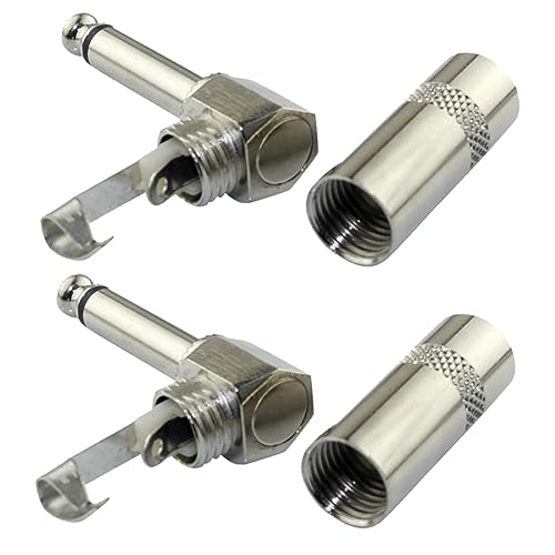 SOIMISS 2Stücke Mono Metall für Gitarren Verbindungsdraht Vernickelter Gitarrenstecker Langlebig und Vielseitig Einsetzbar für Instrumente SOIMISS 2Stücke Mono Metall für Gitarren Verbindungsdraht Vernickelter Gitarrenstecker Langlebig und Vielseitig Einsetzbar für Instrumente von SOIMISS
