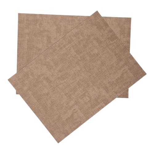 SOIMISS 2stücke Hitzebeständige Tischsets Für Esstisch Waschbar Aus Kunstleder Als Besteckhalter Getränkeuntersetzer Für Küche Und Party-Dekoration Indoor Outdoor SOIMISS 2stücke Hitzebeständige Tischsets Für Esstisch Waschbar Aus Kunstleder Als Besteckhalter Getränkeuntersetzer Für Küche Und Party-Dekoration Indoor Outdoor von SOIMISS
