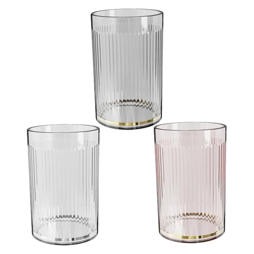 SOIMISS 3 Stück Mundspülbecher aus Langlebigem Pet Leichte Wiederverwendbare Trinkbecher in Edlen Farben Dunkel Rosa für Badezimmer Reisen und Camping Platzsparend und Pflegeleicht SOIMISS 3 Stück Mundspülbecher aus Langlebigem Pet Leichte Wiederverwendbare Trinkbecher in Edlen Farben Dunkel Rosa für Badezimmer Reisen und Camping Platzsparend und Pflegeleicht von SOIMISS