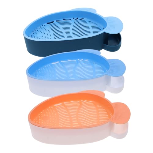 SOIMISS 3stücke Katzengrasbox Hydroponisch Mit Pflanzern Für Katzenminze Erde Kunststoff Leicht Und Robust Herausnehmbare Schale Für Einfache Reinigung von SOIMISS