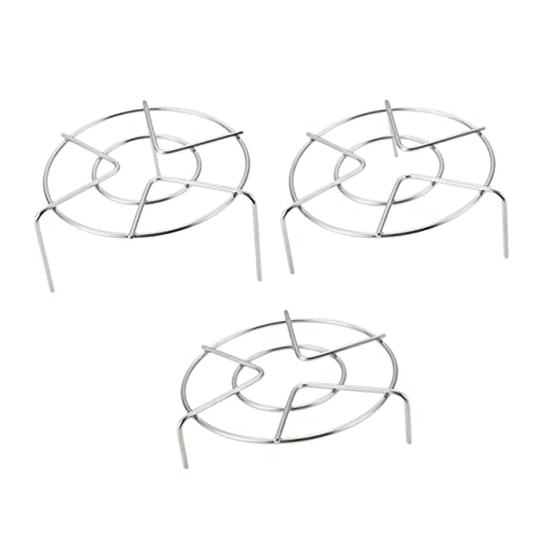 SOIMISS 3 Stück Teiliges Dampfgestell Multifunktionales Küchenutensil für Gleichmäßiges Dämpfen Hitzebeständig und Langlebig für Küchenorganisation SOIMISS 3 Stück Teiliges Dampfgestell Multifunktionales Küchenutensil für Gleichmäßiges Dämpfen Hitzebeständig und Langlebig für Küchenorganisation von SOIMISS