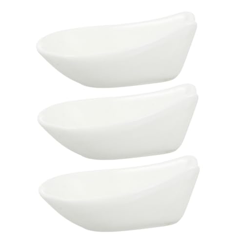 SOIMISS 3 Stück Teiliges Keramik Löffelablagen Weiß Vielseitig Einsetzbar Küchenutensilienhalter für Zuhause Restaurant Hotel Praktische Geschirrstütze für Kochlöffel und Schöpflöffel SOIMISS 3 Stück Teiliges Keramik Löffelablagen Weiß Vielseitig Einsetzbar Küchenutensilienhalter für Zuhause Restaurant Hotel Praktische Geschirrstütze für Kochlöffel und Schöpflöffel von SOIMISS