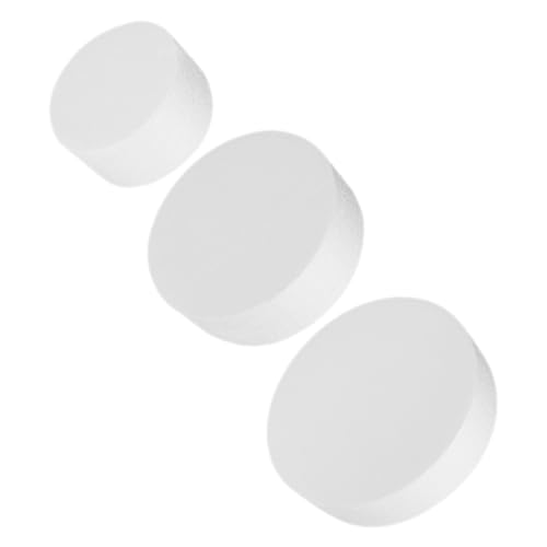 SOIMISS 3 Stück Teiliges Schaumstoff Tortenmodell Vielseitig Verwendbar Stabile Styropor Kuchen Dummys zum Dekorieren Modellieren und Üben für Hochzeiten und DIY Tortenzubehör SOIMISS 3 Stück Teiliges Schaumstoff Tortenmodell Vielseitig Verwendbar Stabile Styropor Kuchen Dummys zum Dekorieren Modellieren und Üben für Hochzeiten und DIY Tortenzubehör von SOIMISS