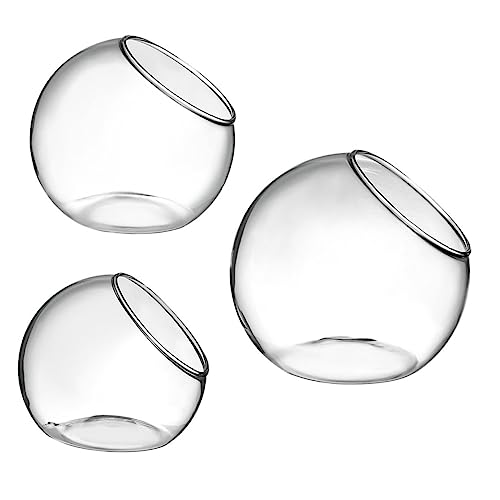 SOIMISS 3 Stück Teiliges Terrarium Dekorative Desktop Mikrolandschaft DIY Ökologische Flasche für Sukkulenten Luftpflanzen Stilvolles und Wohnraumdeko von SOIMISS