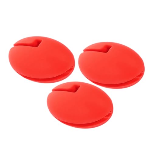 SOIMISS 3 Stück Temperaturfühler Halter für Töpfe Temperaturmessung bei Kochen Frittieren und Backen Rutschfeste Thermometer Clips für Präzise Temperaturkontrolle von SOIMISS
