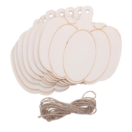 SOIMISS 30 Stück Teiliges DIY Holzanhänger Kürbisform Unbemalt Glatt Leicht zum Bemalen und Basteln für Herbstdeko Halloween Party Indoor Outdoor Kreative Holzplatten SOIMISS 30 Stück Teiliges DIY Holzanhänger Kürbisform Unbemalt Glatt Leicht zum Bemalen und Basteln für Herbstdeko Halloween Party Indoor Outdoor Kreative Holzplatten von SOIMISS