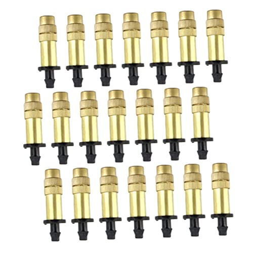 SOIMISS 30 Stück Zerstäubte Kupferdüse Nozzle sprühdüse gartenberegner pflanzenbewässererung Irrigation System Nebel Bewässerung Sprinkler für den Haushalt Dripper gießen Kunststoff Golden SOIMISS 30 Stück Zerstäubte Kupferdüse Nozzle sprühdüse gartenberegner pflanzenbewässererung Irrigation System Nebel Bewässerung Sprinkler für den Haushalt Dripper gießen Kunststoff Golden von SOIMISS