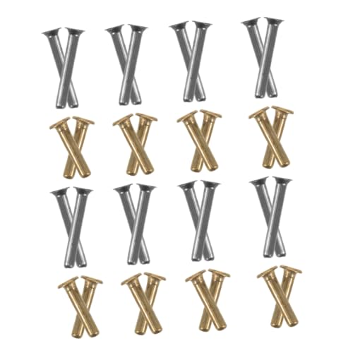 SOIMISS 32 Stück Teiliges Umbrella Repair Pins Wetterfeste Rostfreie Fach Reise-regenschirme Robuste Verbindungselemente für Schirmgestell Einfache Montage Kompatibel mit Diversen von SOIMISS