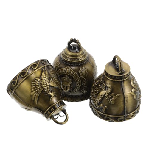 SOIMISS 3stücke Dekorative Glocken Komplexen Drachenmustern Hängendes Windspiel Für Draußen Feng-Shui-Element Für Traditionelle Gärten Und Tempeldekoration Klangvolle SOIMISS 3stücke Dekorative Glocken Komplexen Drachenmustern Hängendes Windspiel Für Draußen Feng-Shui-Element Für Traditionelle Gärten Und Tempeldekoration Klangvolle von SOIMISS