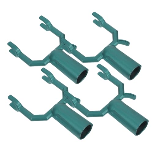 SOIMISS 4 STÜCKE Metall Aststützen Teilig Rundrohr Grün Baumzweigstützen Robust für Obstbäume Garten Obstplantagen Baumbegradigung und Aststütze von SOIMISS