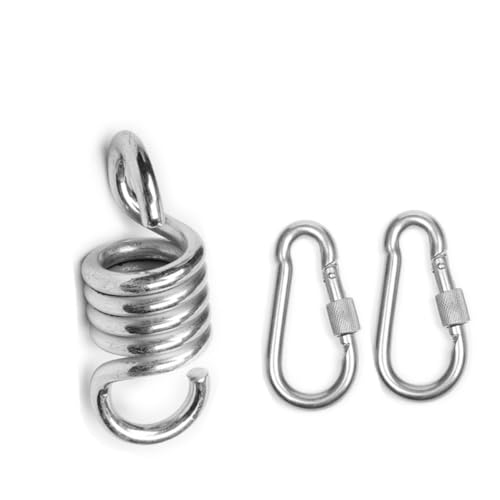 SOIMISS 4 STÜCKE Teiliges Set Hängesessel Zubehör Drehbarem Haken und für Hängematten Schaukeln und Sandsäcke Langlebig und Praktisch für Drinnen und Draußen von SOIMISS