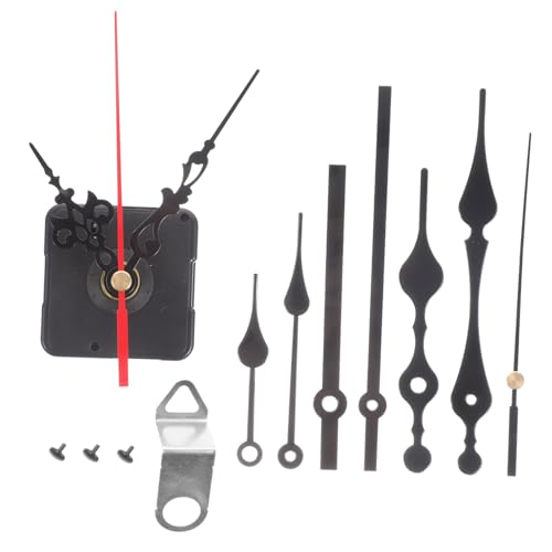SOIMISS 4 Sätze DIY Uhrwerk mit Mechanismen und Zeigern für Bastelprojekte Ersatzteile für Wanduhr Leise und Vielseitig Einsetzbar für Uhrenherstellung von SOIMISS