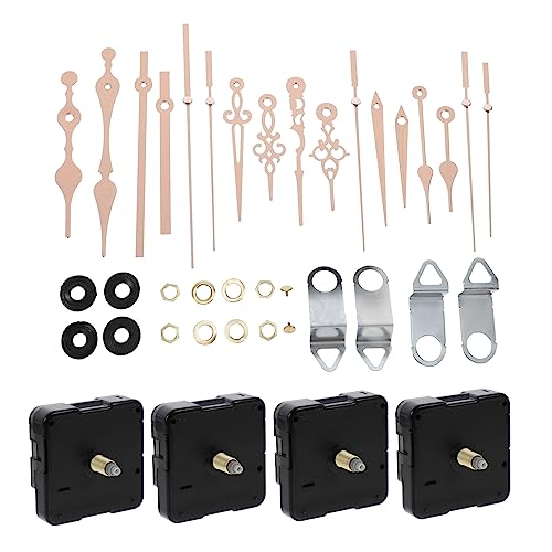 SOIMISS 4sätze Quartz Clock Movement Mechanism Mit Eleganten Zeigern DIY Wanduhr Ersatzteile Leise Mechanik Für Kreative Uhrenprojekte Rosegold SOIMISS 4sätze Quartz Clock Movement Mechanism Mit Eleganten Zeigern DIY Wanduhr Ersatzteile Leise Mechanik Für Kreative Uhrenprojekte Rosegold von SOIMISS