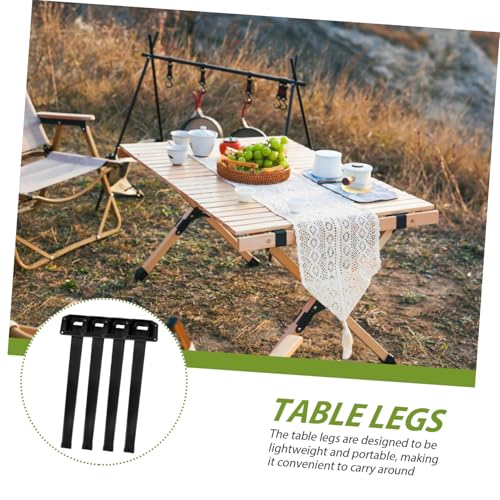 SOIMISS 4 Stck Klappbare Schwere Kunststoff tischbeine Stabile Faltbare Schreibtisch Computertischbeine Vielseitig für Büro Zuhause und Reisen Einfache Montage Hohe Tragkraft von SOIMISS