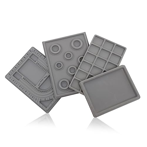 SOIMISS 4 Stück DIY Perlen Organizer Tray für Armbanddesign Teiliges Strapazierfähigem Anpassen von Schmucklängen Schmuckherstellung SOIMISS 4 Stück DIY Perlen Organizer Tray für Armbanddesign Teiliges Strapazierfähigem Anpassen von Schmucklängen Schmuckherstellung von SOIMISS