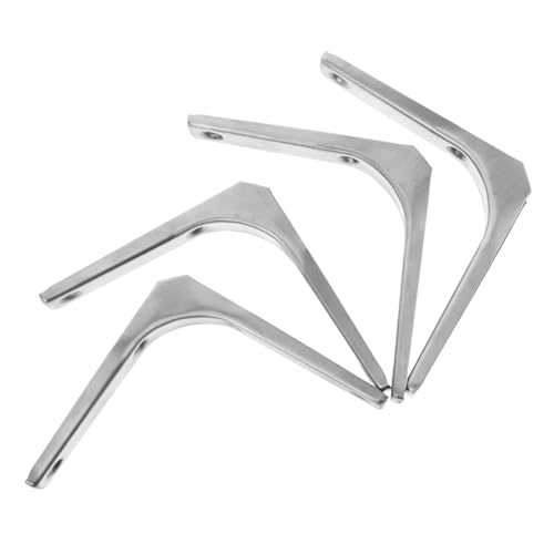 SOIMISS 4 Stück Dreieck Regalhalter Winkelträger Schwerlast Regalhalterung Wandmontage für Schwebende Regalbretter Wohnzimmer Büro Multifunktional und Installieren SOIMISS 4 Stück Dreieck Regalhalter Winkelträger Schwerlast Regalhalterung Wandmontage für Schwebende Regalbretter Wohnzimmer Büro Multifunktional und Installieren von SOIMISS