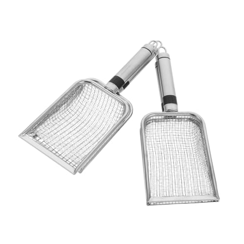 SOIMISS 4 Stück Edelstahl Gartensieb mit Griff Maschenweite Bodensieb für Erde Kompost Sand Gartenerde Sieb für Pflanzenpflege SOIMISS 4 Stück Edelstahl Gartensieb mit Griff Maschenweite Bodensieb für Erde Kompost Sand Gartenerde Sieb für Pflanzenpflege von SOIMISS