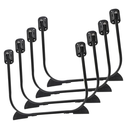 SOIMISS 4 Stück Klappbare Metall Tischbeine U Form Schwarz Faltbare Möbelfüße mit Silikon Stabile und Klappbeine für Schreibtisch Nachttisch Couchtisch Küchenmöbel SOIMISS 4 Stück Klappbare Metall Tischbeine U Form Schwarz Faltbare Möbelfüße mit Silikon Stabile und Klappbeine für Schreibtisch Nachttisch Couchtisch Küchenmöbel von SOIMISS