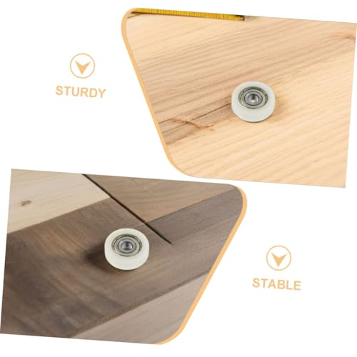 SOIMISS 4 Stück Nylon Rollenschlitten Schwerlast Umlenkrolle für Möbel Schiebetüren Fenster Führungsrolle Leise und Langlebig Zubehör SOIMISS 4 Stück Nylon Rollenschlitten Schwerlast Umlenkrolle für Möbel Schiebetüren Fenster Führungsrolle Leise und Langlebig Zubehör von SOIMISS