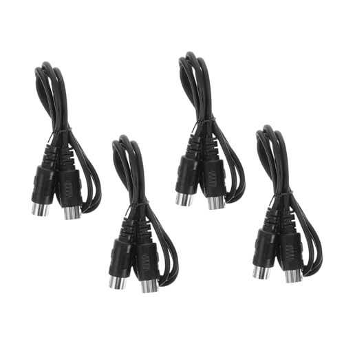 SOIMISS 4 Stück Pin Din Midi Kabel Dual Head Midi Kabel für Keyboard Elektronische Piano Drum und Audio Interface Robuste und Zuverlässige Verbindung für Musikproduktion und Live SOIMISS 4 Stück Pin Din Midi Kabel Dual Head Midi Kabel für Keyboard Elektronische Piano Drum und Audio Interface Robuste und Zuverlässige Verbindung für Musikproduktion und Live von SOIMISS