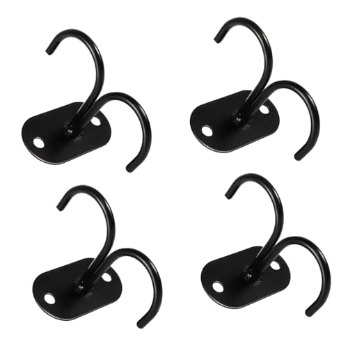 SOIMISS 4 Stück Schwarzer Küchenbecherhalter Haken aus Langlebigem Material Platzsparender Organizer zum Aufhängen von Weingläsern und Tassen Schlichtes Design für Vielseitige SOIMISS 4 Stück Schwarzer Küchenbecherhalter Haken aus Langlebigem Material Platzsparender Organizer zum Aufhängen von Weingläsern und Tassen Schlichtes Design für Vielseitige von SOIMISS