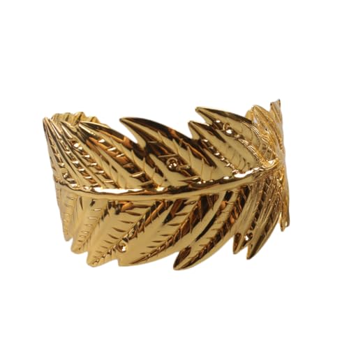 SOIMISS 4 Stück Serviettenringe Metall Gold Blattform Stilvolle Tischdeko Party Geburtstagsfeier Weihnachten Stoffservietten Halter Festlich Vielseitig Einsetzbar SOIMISS 4 Stück Serviettenringe Metall Gold Blattform Stilvolle Tischdeko Party Geburtstagsfeier Weihnachten Stoffservietten Halter Festlich Vielseitig Einsetzbar von SOIMISS