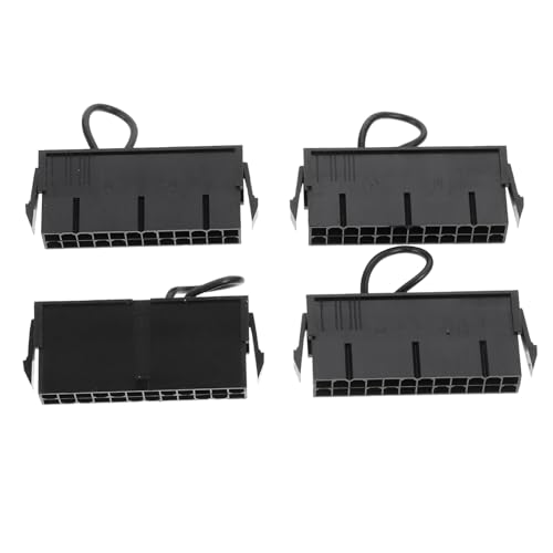 SOIMISS 4 Stück Teiliges ATX Netzteil Jumper Bridge Werkzeug Kompakter Stromversorgungs Starter für pin Power Supply Praktischer Ersatz für PC Motherboard Power Mainboard Leicht und von SOIMISS