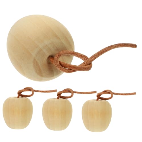 SOIMISS 4 Stück Teiliges Apfel deko Unbemalte Holzfrucht zum Bemalen DIY bastelmaterial für Kreative Handarbeit Glatte Oberfläche Sichere Holzqualität für Erwachsene SOIMISS 4 Stück Teiliges Apfel deko Unbemalte Holzfrucht zum Bemalen DIY bastelmaterial für Kreative Handarbeit Glatte Oberfläche Sichere Holzqualität für Erwachsene von SOIMISS