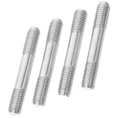 SOIMISS 4 Stück Teiliges Doppelseitiger Gewindebolzen aus Kohlenstoffstahl Hochfeste Schrauben für Benzin Generatoren Präzise Gewinde für Auspuffmontage Robuste Metallreparaturbolzen SOIMISS 4 Stück Teiliges Doppelseitiger Gewindebolzen aus Kohlenstoffstahl Hochfeste Schrauben für Benzin Generatoren Präzise Gewinde für Auspuffmontage Robuste Metallreparaturbolzen von SOIMISS
