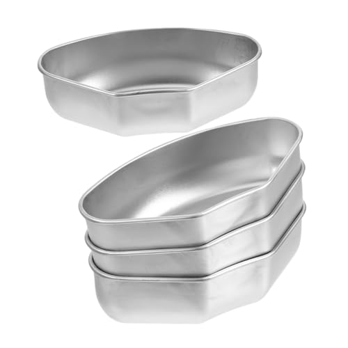 SOIMISS 4 Stück Teiliges Edelstahl Dampfgarer Einsatz Fächerförmige Dampfkorb Trays Separate Lebensmittelzubereitung Langlebig und Hitzebeständig für Gemüse Reis Fleisch Vielseitig für von SOIMISS