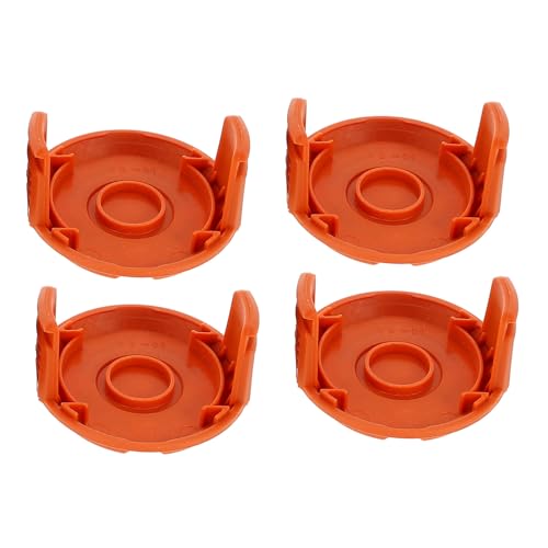 SOIMISS 4 Stück Teiliges Ersatz Spool Lid für Rasentrimmer Kompatibel mit Worx Langlebige Trimmer Spool Zubehör Einfache Befestigung von SOIMISS