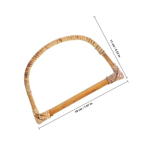 SOIMISS 4 Stück Teiliges Holzhenkel für Taschen Natürliche Rattan Griffe aus Massivem Holz Strapazierfähige DIY handtaschenhenkel Vintage Optik Geeignet für Handwerk und Zufällige Farbe SOIMISS 4 Stück Teiliges Holzhenkel für Taschen Natürliche Rattan Griffe aus Massivem Holz Strapazierfähige DIY handtaschenhenkel Vintage Optik Geeignet für Handwerk und Zufällige Farbe von SOIMISS