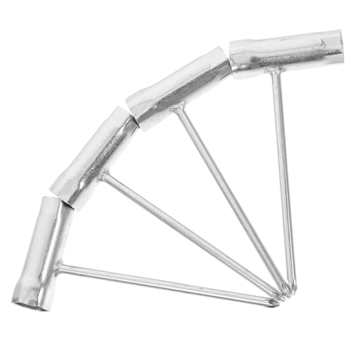 SOIMISS 4 Stück Teiliges Kettensägen werkzeugset mit Verstellbarem Schraubenschlüssel für Zündkerzen Führungsplatten montage Leicht Kompakt für Schnelle Wartung und Reparatur von SOIMISS 4 Stück Teiliges Kettensägen werkzeugset mit Verstellbarem Schraubenschlüssel für Zündkerzen Führungsplatten montage Leicht Kompakt für Schnelle Wartung und Reparatur von von SOIMISS