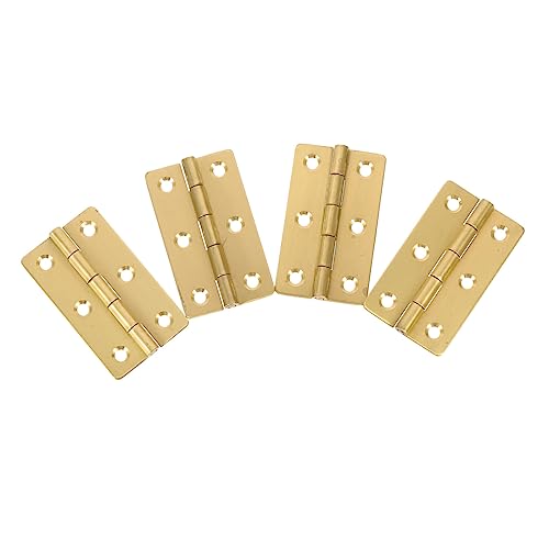 SOIMISS 4 Stück Teiliges Kupfer Klavierband Scharnier Stabile Schmuckbox Scharniere Rostfrei für Holzschrank Türen Vielseitig für Klavier Werkzeug Geschenkboxen von SOIMISS