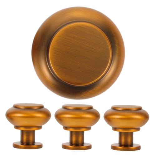 SOIMISS 4 Stück Teiliges Möbelgriffe aus Robustem Zinklegierungs- Vintage Schrank Küchenschubladengriffe Rostresistente Möbelbeschläge mit Ergonomischem Design für Kommoden und Schränke von SOIMISS