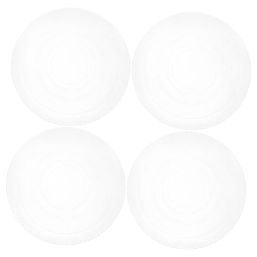 SOIMISS 4 Stück Teiliges Transparente Kunststoff blumentopfuntersetzer Rund Robuste Pflanzenschalen für Innen und Außen Wasserfeste Bonsai Pot Saucer zur Tropfenauffangung und von SOIMISS