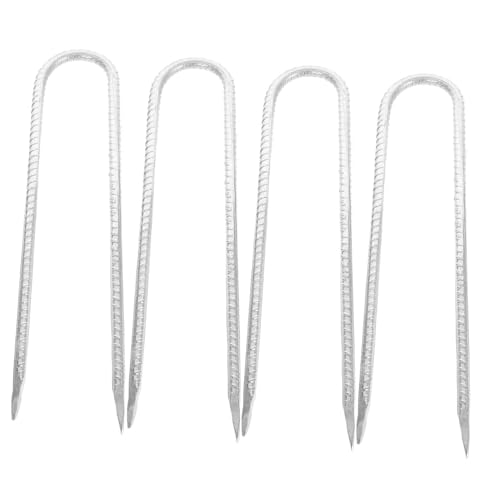 SOIMISS 4 Stück Teiliges U Förmiges Erdanker aus Lackiertem Stahl Wetterfeste Gartenheringe für Zelte Trampoline Planen und Gartengewebe Stabile Bodenbefestigung für Camping und Outdoor SOIMISS 4 Stück Teiliges U Förmiges Erdanker aus Lackiertem Stahl Wetterfeste Gartenheringe für Zelte Trampoline Planen und Gartengewebe Stabile Bodenbefestigung für Camping und Outdoor von SOIMISS