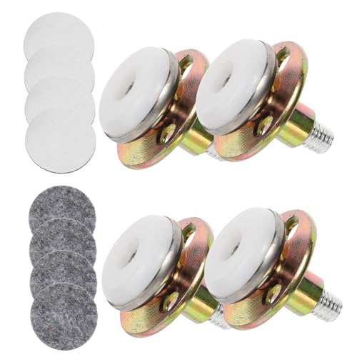 SOIMISS 4 Stück Verstellbare Möbelfüße Nivellierfüße zur Höhenanpassung und Rutschschutz für Schränke Tische Betten Sofas Einfache Montage Geräuschdämpfend Geeignet für Möbel Aller Art von SOIMISS