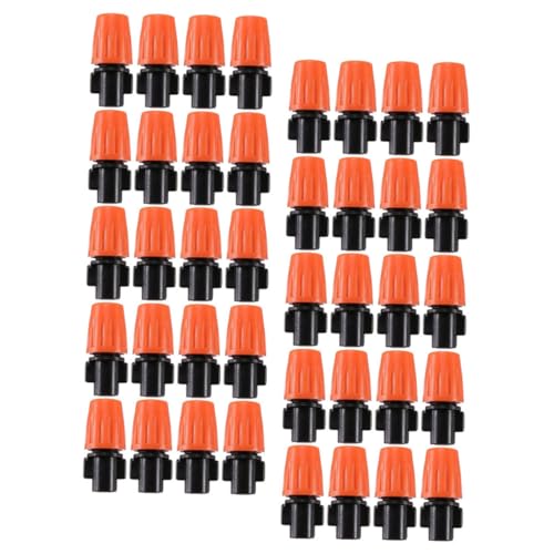 SOIMISS 40 Stück Teiliges Set Orange Misting Düsen für Gartenbewässerung Einstellbar und Abnehmbar für Tropfsysteme Temperaturreduzierung SOIMISS 40 Stück Teiliges Set Orange Misting Düsen für Gartenbewässerung Einstellbar und Abnehmbar für Tropfsysteme Temperaturreduzierung von SOIMISS