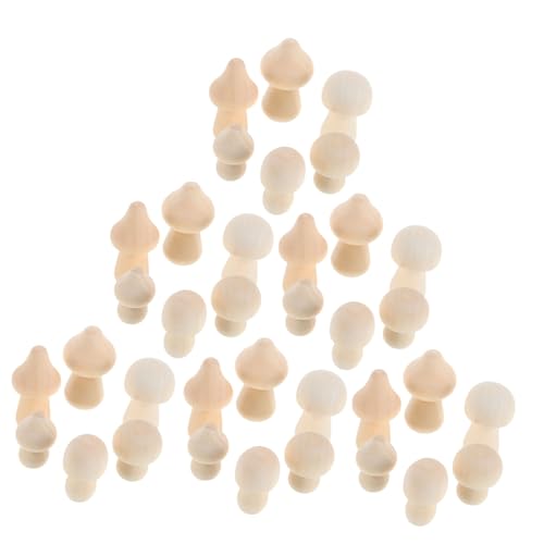SOIMISS 42 Stück Teiliges Natürliche Unlackierte Holzpilze für Diy Gestaltung Bemalbare Mini Holzpilzfiguren Vielseitige Dekoration für Schreibtisch Bücherregal Büro und Heimkunstprojekte SOIMISS 42 Stück Teiliges Natürliche Unlackierte Holzpilze für Diy Gestaltung Bemalbare Mini Holzpilzfiguren Vielseitige Dekoration für Schreibtisch Bücherregal Büro und Heimkunstprojekte von SOIMISS