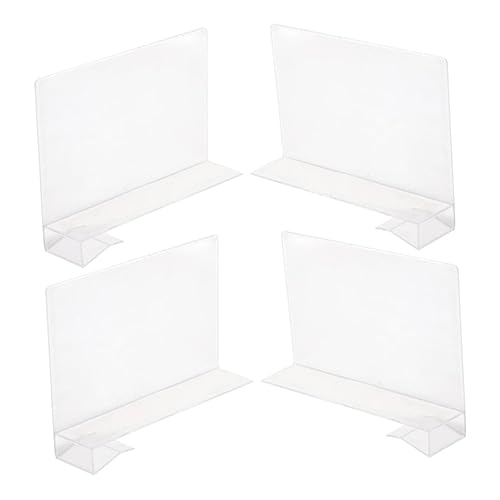 SOIMISS 4Stücke Teiliges Transparenter Regaltrenner für Kleiderschrank Multifunktionale Trennwände zur Optimalen Raumnutzung Küche Büro und Schlafzimmer SOIMISS 4Stücke Teiliges Transparenter Regaltrenner für Kleiderschrank Multifunktionale Trennwände zur Optimalen Raumnutzung Küche Büro und Schlafzimmer von SOIMISS