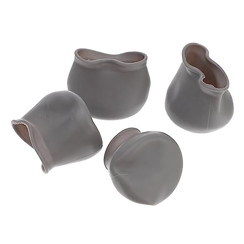 SOIMISS 4stücke Stuhlfußkappen Aus Silikon Tischfußabdeckungen Runde Möbelschutzkappen Für Fliesen Hartholz Laminat Holz Und Vinylböden von SOIMISS