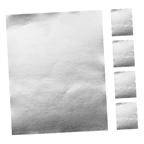 SOIMISS 5 Blätter Reparaturpflaster Aluminium Hitzebeständig für Küchenkochtöpfe Pfannen Eimer Mehrzweck Abdichtungsband für Lecks und Dichtungen von SOIMISS
