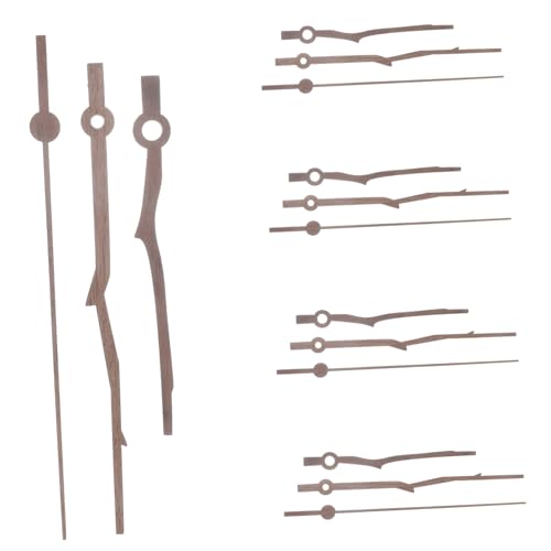 SOIMISS 5 Sätze Ersatz Holz Uhrzeiger Teiliges für DIY Wanduhr Hängende Robuste und Langlebige Uhrzeiger Walnussholz für Verschiedene Uhrmachprojekte und Stile SOIMISS 5 Sätze Ersatz Holz Uhrzeiger Teiliges für DIY Wanduhr Hängende Robuste und Langlebige Uhrzeiger Walnussholz für Verschiedene Uhrmachprojekte und Stile von SOIMISS