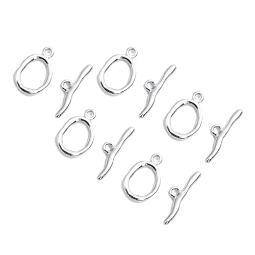 SOIMISS 5 Satz Schmuckverbinder Silber Ot verschluss Kupferbeschichtung Abnorm Geformt DIY Kettenverbinder für Halsketten Armbänder Schmuckherstellung Zubehör SOIMISS 5 Satz Schmuckverbinder Silber Ot verschluss Kupferbeschichtung Abnorm Geformt DIY Kettenverbinder für Halsketten Armbänder Schmuckherstellung Zubehör von SOIMISS