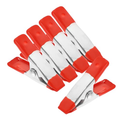 SOIMISS 5 Stck Teiliges Metallfederklemmen Kleine Klemmen für Sicheres Fixieren von Holzformen für Zuhause und Camping von SOIMISS