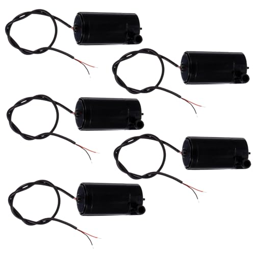 SOIMISS 5 Stück Mini Tauchpumpe Dc Energiesparende Geräuscharme Wasserpumpe für Aquarium Springbrunnen und DIY Anwendungen Schwarz Vielseitig Einsetzbar von SOIMISS