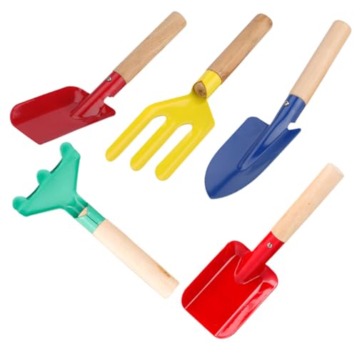 SOIMISS 5 Stück Teiliges Gartengeräte Kindgerechte Gartenwerkzeuge aus Robustem Material Sicher und Leicht für Sandkasten und Outdoor Spiel Fördert Naturerlebnis und Gartenvergnügen SOIMISS 5 Stück Teiliges Gartengeräte Kindgerechte Gartenwerkzeuge aus Robustem Material Sicher und Leicht für Sandkasten und Outdoor Spiel Fördert Naturerlebnis und Gartenvergnügen von SOIMISS
