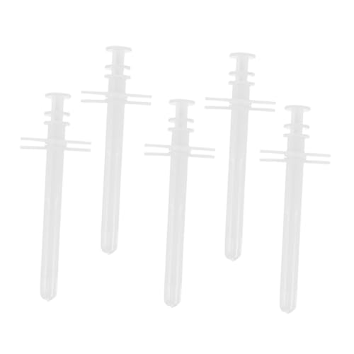 SOIMISS 5 Stück Teiliges Haustier Medizinfütterer Präziser Flüssigmedikamentenspender mit Spritzenfunktion Langlebig und Leicht zu Reinigen Geeignet für Katzen Hunde Welpen und Kleine von SOIMISS