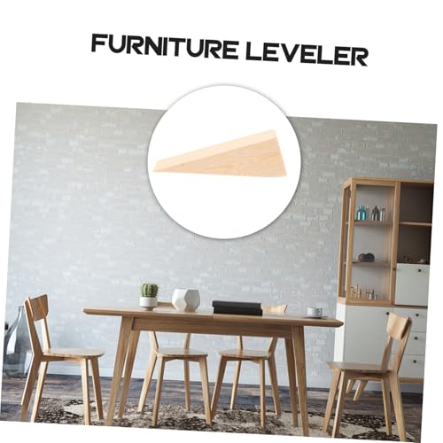 SOIMISS 5 Stück Teiliges Möbelkeil Holz Stabilisierende Leveler für Stühle und Tische Vielseitig Einsetzbar zur Vermeidung von Wackeln Einfache Installation Antirutsch für Zuhause und von SOIMISS